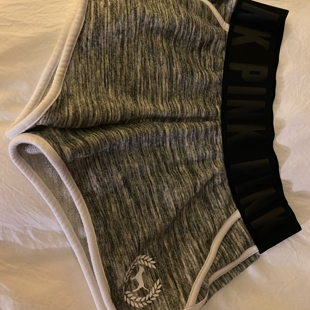 Pink athletic shorts